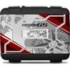 AZgraphishop Az Graphishop Adesivi Valigie Per Modello Vario Compatibile con Bmw R 1200 GS 2006-2012 Protezione dai Graffi VV1-002-NWS (Rock Red, Destra + Sinistra + Top Case)
