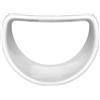 SHIFENG Compatibile con Smart 453 Fortwo Forfour 2015-2020 ABS bianco modanatura interna auto decorazione copertura accessori (1 pezzo cornice strumento)