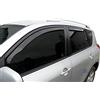 J&J AUTOMOTIVE Deflettori d'Aria per Toyota Rav4 3 2006-2012, Set da 4 Pezzi, Nero Fumé Oscurato Heko