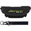 BROZATER Borsa impermeabile per manubrio Per Benelli Leoncino 125 250 500 800 Accessorio Moto Borsa Portaoggetti Impermeabile E Antipolvere Per Manubrio, Da Navigazione(H)