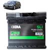 Generico Batteria 50Ah per Citroen C4 I 1.4 1.6 benzina 2004-2014