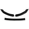 KVKQMLFEAW Splitter Canard Protector 1 Set per Golf MK7 2014 2015 2016 2017 Paraurti Anteriore Auto Splitter Labbro Diffusore Kit Carrozzeria Spoiler Protezione di Ricambio Frontali Labbro Paraurti