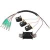 GOOFIT Kit Bobina Di Carica Sostituzione per 60HP 70HP 2-Stroke 2T 1993-2006 Outboard Motore 6H2-85520-10-00 6H2-85580