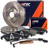 ATEC Germany Set freni asse anteriore incl. dischi freno Ø 320 mm ventilati
