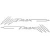 labelbike - Adesivi Moto Scritta TMAX Anteriore Laterale Pannelli Decorazione compatibile con Yamaha T MAX 2001-2021