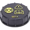 Kikumi Tappo di copertura per serbatoio del liquido dei freni, 1459404, prestazioni stabili, maggiore sicurezza, per C-Max, Fiesta, Focus, Kuga, Mondeo, Transit Tourneo, Custom Galaxy