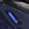 labelbike - Adesivi 3D Moto Tappi Specchietti Carene Protezione e Decorazione in Resina compatibile con YAMAHA Tmax 2022-2024 Colore Blu Metal