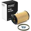 RIDEX 9F0029 Filtro carburante con guarnizioni Compatibilità con VW Golf 6 5K1 Diesel