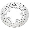 PDANBD Motociclo Rotore Disco Disco Freno Posteriore per Moto da 245 Mm, Rotore da 5 Mm per MT-03 660 CC 06-12, FZ1, per Fazer/Naked 06-15, FZ6 04-09, FZ6 S2 07-09
