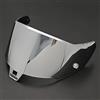 Generic Visiera del casco, Visiera for Ca-sco da moto R10 for Alpinestars Supertech R10, parabrezza, occhiali, visiera, accessori for Ca-sco(Silver)