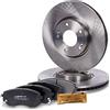 ATEC Germany BESTPRICE Set freni asse anteriore incl. dischi freno ventilati Ø 300 mm + pastiglie freno anteriori, compatibile con HYUNDAI ix35 (LM, EL, ELH), KIA SPORTAGE III (SL)