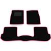 Somer Car Kit Tappetini Auto compatibili con Suzuki Vitara 3 porte 1988-1998 - posteriore unito | Set Tappeti in Moquette, Tappeto auto su misura, bordo fucsia