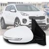 TiJeRa Per Kia Sportage 2016-2021 Specchietto Retrovisore Laterale Completo 10 Fili Con Indicatori Di Direzione Ripiegabile Elettricamente Riscaldato e Con Funzione Blind Spot