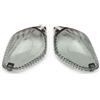 Generico Copri lente indicatore di direzione for Ho.nda NC700S NC700X NC750S NC750X CB500X CB500F CB650F CBR CB NC DCT MSX125 CRF250L CRF300L(2PCS Smoke)
