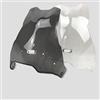 Doppia Bolla Parabrezza Vento Schermo per BMW per F800GS per F650GS per F700GS F 800 650 700 F800 F700 F650 per GS Parabrezza Deflettori Parabrezza Moto Cupolino Parabrezza (Colore : Grey)