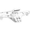 CXEPI Telai Moto Titolare Angolo Regolabile,LED Luce Moto Targa Staffa Portatarga Per YAMAHA TMAX500 TMAX530 SX/DX TMAX560 TMAX 560 500