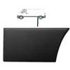 Generico MODANATURA PARAFANGO POSTERIORE SX COMPATIBILE CON DUCATO JUMPER BOXER DA 2002 2006 735306250 - Generico Grigio Metallo Sinistro