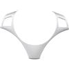 Lspbfkq Car Accessori Interni Per BMW X1 E84 2009-2016 Volante Pannello Decorazione Copertura Trim Adesivi In Fibra di Carbonio Accessorio Interno(Silver B)