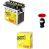 farbrothersonline COMPATIBILE CON PIAGGIO Vespa FL2 HP 50 dal 1991 al 1997 BATTERIA GIA' PRONTA ALL'USO FIAMM FB7-A FB TECHNOLOGY BATTERIE 8AH AMP 12V PER MOTO SCOOTER COMPLETA 135X75X133MM
