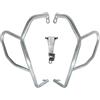 Dtbdfak Paramotore Tubolare Per BMW F750GS F850GS 2017-2023 Moto Protezione Motore Serbatoio Paraurti Telaio Carenatura Barre Protettive Paramotore(Upper(Silver))