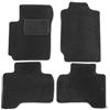 J&J AUTOMOTIVE Tappetini in Tessuto per Suzuki Grand Vitara 2005-2015, Set da 4 Pezzi Anteriori e Posteriori, di Velluto su Misura, Antiscivolo, Colore Nero