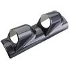 Mintice Fibra Carbonio 12V Auto 2 52mm Universale Nero Doppio Foro Portacialde Calibro Porta Manometro Supporto Calibro Cruscotto Gauge Misuratore Lato