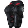 Zandonà 3260BKUNBK Ginocchiera Adulto Jointed Kneeguard, Nero, Taglia Unica
