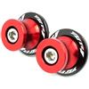 SiMuRYP Telaio Moto Cursori cursori forcellone per YZF R1 R3 R6 R7 R25 1999-2023, Supporti per Forcellone, Viti per Cavalletto, Accessori Moto CNC, Bulloni M6 6MM(YZFR1 Red)