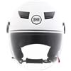 BHR Casco Moto Bambino, Casco Demi-Jet 841 CHILD, Bianco, S