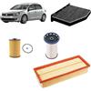 OP Kit tagliando 4 filtri per Volkswagen Golf 6 VI 1.6 TDI