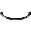 CRRYUQWWM Per Tesla Per Model 3 Dal 2017 In Poi Maxton Style Spoiler Anteriore Splitter Canard Kit Corpo Tuning Ricambi Auto(Gloss Black)