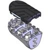 SW-Motech FRS.01.011.10201/S ION - Pedane per XRV 650/750 (1987-2003) XL600V Transalp (1987-1999) CRF1000L Africa (2015), colore: Argento