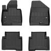 M MOTOS MOTOS Tappetini in gomma per auto adatto per Hyundai Santa Fe III 2012-2018 Migliorate il vostro comfort di viaggio con il tappetino antiscivolo per auto 3D.