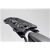SW-Motech GPT.00.152.50000/B Street Rack - Piastra adattatore senza supporto per baule, nero, misura 1