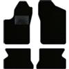 QUEMAR Tappetini Auto compatibili con Fiat 600 anno 1998-2010 / Kit Tappeti in Moquette e Gomma su Misura (Set 2 Anteriori + 2 Posteriori) / Ricami e Colori Personalizzati (0 Ricami, Bordo Antracite)
