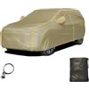 Generico Copri Macchina per Suzuki Jimny 1998-2005,Car Cover Impermeabile e Traspirante Protezione Solare Pioggia Neve Graffi con Tasca Specchio e Chiusura Lampo