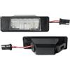 MKVAXR Lampade a LED for la luce della targa, for NISSAN, for Qashqai, J11 Primera P12 Pathfinder R51, for X-TRAIL, T31 Juke F15, for Micra, Versa Navara Sostituzione della lampadina della targa