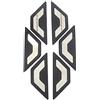 JYHMT Adatto per Honda Forza 750 Forza750 NSS750 NSS 750 2021 Accessori Moto Pedana Gradini Poggiapiedi Pedale Pedane Pad Piastra Pad
