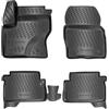 ELMASLINE 3D Tappetini Gomma per Ford C-MAX 2 (2010-2019) | Bordo Extra Alto | Tappetini Auto