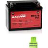 CLICK & GO COMPATIBILE CON APRILIA Scarabeo 2T Hiper2 (THG00) 50 per anno 2010 al 2010 BATTERIA YB4L-B MALOSSI MB4L-B IN GEL FORNITA PRONTA E CARICA PER L'USO BATTERIE ATTIVE 4,2 AMPERE 12 VOLT 120X70X92MM