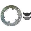 Generico DISCO FRENO POSTERIORE + PASTIGLIE compatibile con HONDA SH 300 DAL 2007 IN POI NO ABS