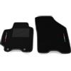 Somer Car Kit Tappetini Auto SOLO ANTERIORI 2pz compatibili con Suzuki Baleno 2016-2025 | Set 2 tappeti anteriori su misura in moquette, bandiera Italia