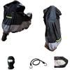farbrothersonline COMPATIBILE CON HARLEY-DAVIDSON 883 SPORTSTER STANDARD XLH TELO COPRIMOTO FELPATO ANTIGRANDINE IMPERMEABILE COPRISCOOTER TAGLIA XL COPERTURA PER MOTO SCOOTER UNIVERSALE 246X105X127CM