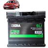 Generico Batteria 50Ah per Volkswagen Polo V 1.2 1.4 1.6 benzina 2009+