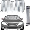 Generic Parasole Auto Parabrezza Addensare,Blocca i Raggi UV Protezione Parasole,Ridurre Efficacemente la Temperatura All'interno Dell'auto, 140x70cm