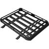 HazLope Portabagagli da tetto, galleria da tetto universale SUV in lega di alluminio antiruggine, portapacchi da tetto 68kg/150lbs carico pesante, montaggio senza foratura su barra trasversale, 127x97cm nero