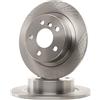 RIDEX 82B1688 2x Disco freno Posteriore senza mozzo portaruota senza bullone fissaggio ruota Compatibilità con BMW 1 Hatchback F40