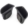 Generic Vassoio portaoggetti for maniglia della portiera anteriore, fessura laterale, contenitore portaoggetti for bracciolo compatibile con Renault Captur 2014-2018, accessori for auto