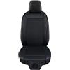 tusgt Copri Sedili Auto Cuscino Per Sedile Auto Estivo 3D Con 8 Ventole A Ventilazione Rapida Cuscinetto Refrigerato Set Coprisedili(1pc black 12V)
