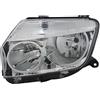 GV-ZONE Faro Sinistro Lato Conducente Faro Anteriore Proiettore Luce Anteriore Lampada Auto Compatibile con Dacia Duster 2010 2011 2012 2013 VP2004L